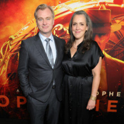 Christopher Nolan and his wife Emma Thomas were at the screening