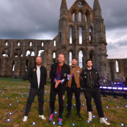 Coldplay at Whitby Abbey