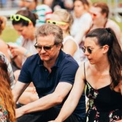 Colin Firth at Isle of Wight Festival 