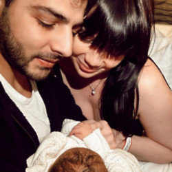 Daisy Lowe and Jordan Saul are new parents to a baby girl