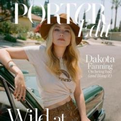 Dakota Fanning on PorterEdit magazine