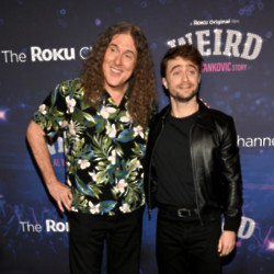 Weird Al Yankovic with Daniel Radcliffe