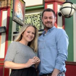 Danny Dyer and Kellie Bright as Mick and Linda Carter