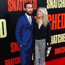 Danny Fujikawa and Kate Hudson at 'Snatched' premiere