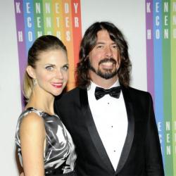 Dave Grohl and wife Jordyn Blum