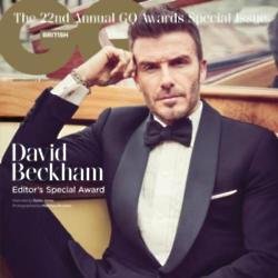 David Beckham covers GQ magazine 