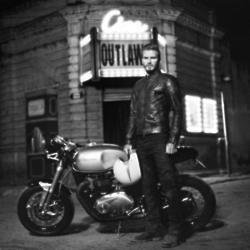 David Beckham in Belstaff film 'Outlaws'