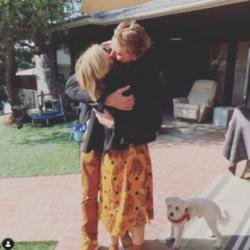 Dax Shepard and Kristen Bell (c) Instagram