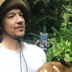 Diplo and a baby goat (c) Instagram