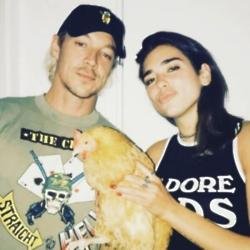 Diplo and Dua Lipa (c) Instagram