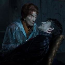 June Brown as Dot Branning with her on-screen son Nick