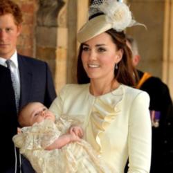 Duchess Catherine and Prince George 