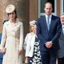 Duchess Catherine and Prince William at Garden Party