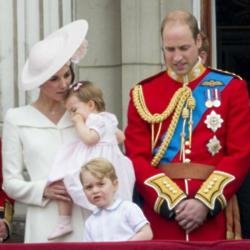 Duchess Catherine with her children 