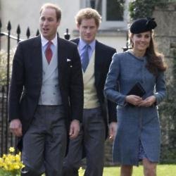 Prince William, Prince Harry and Duchess Catherine 