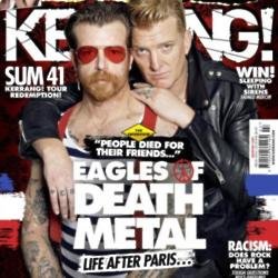 Eagles of Death Metal cover Kerrang! Magazine 