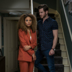 EastEnders' Chantelle and Gray