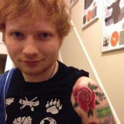 Ed Sheeran (taken from Instagram)