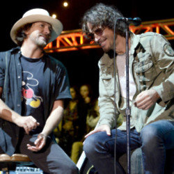 Eddie Vedder and Chris Cornell