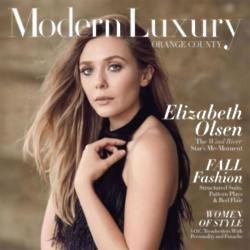 Elizabeth Olsen for Modern Luxury magazine