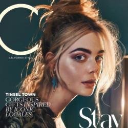 Elle Fanning on C Magazine cover