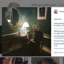 Ellie Goulding at The Elephant Man (c) Instagram