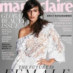 Emily Ratajkowski on Marie Claire cover