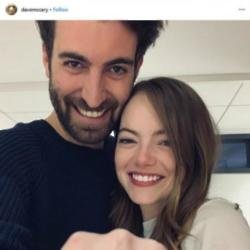 Emma Stone and Dave McCary (c) Dave McCary/Instagram