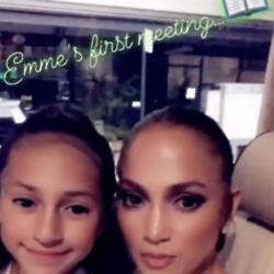 Emme and Jennifer Lopez (c) Instagram 