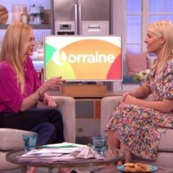 Fearne Cotton and Holly Willoughby on 'Lorraine'