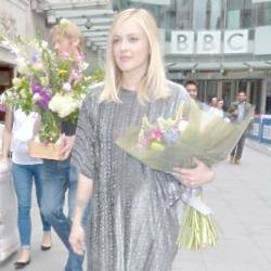 Fearne Cotton leaves the BBC studios after her final show