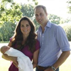 Duchess Catherine, Prince George and Prince William