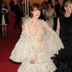 Florence Welch at the Met Ball earlier this month