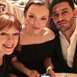 Frances Fisher, Francesca Eastwood and Alexander Wraith (c) Instagram 