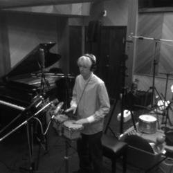 Gene Gallagher in the studio (c) Twitter 
