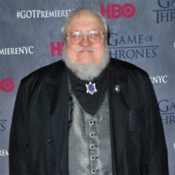 George R.R. Martin at the Game of Thrones series launch