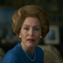 Gillian Anderson in The Crown