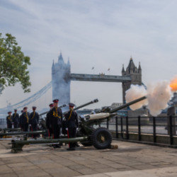Gun salute marks first anniversary of King Chares' accession to the throne