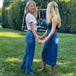 Gwyneth Paltrow with her daughter Apple (c) Instagram