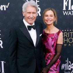 Harrison Ford and Calista Flockhart play pranks