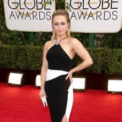 Hayden Panettiere at the Golden Globes