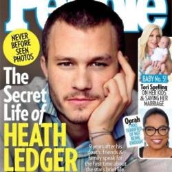 Heath Ledger's People magazine cover