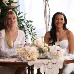 Heather Morris and Naya Rivera starred in Glee together