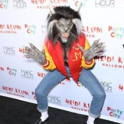 Heidi Klum in her 'Thriller' inspired Halloween costume