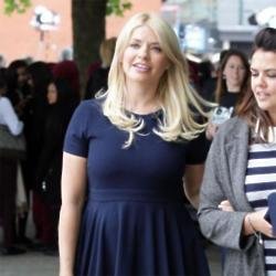 Holly's skater dress is perfect for pregnant ladies