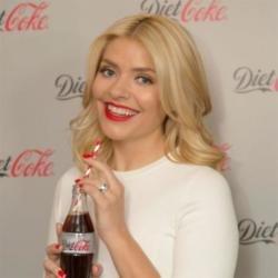 Holly Willoughby at the launch of Diet Coke's new campaign