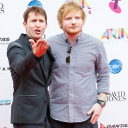 James Blunt and Ed Sheeran