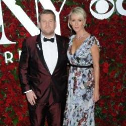 James Corden and wife Julia at the Tony Awards