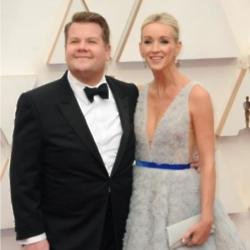 James Corden and wife Julia Carey at the Oscars