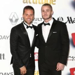 James Hill and Austin Armacost at the Attitude Awards